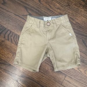Toddler size 2 tan Quiksilver shorts
